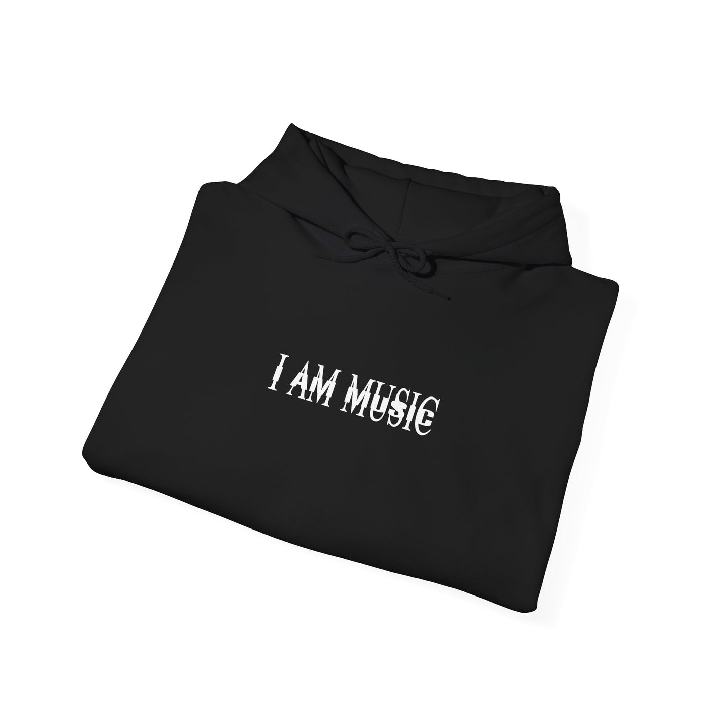 I AM MUSIC HOODIE BLACK