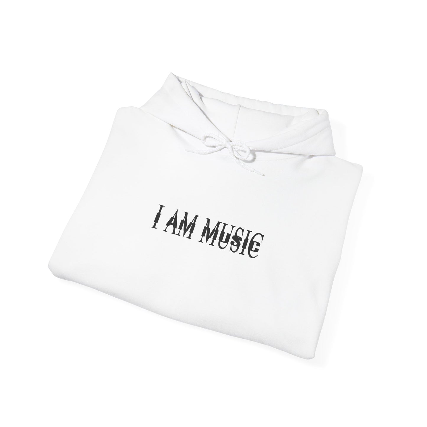 I AM MUSIC HOODIE WHITE