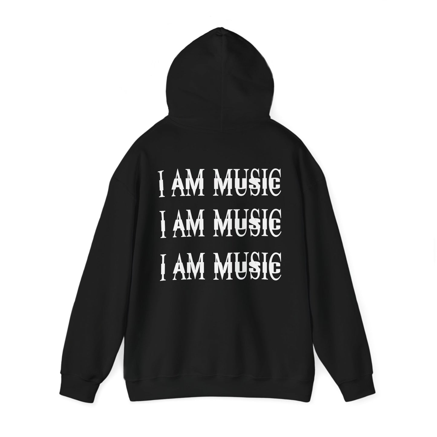 I AM MUSIC HOODIE BLACK