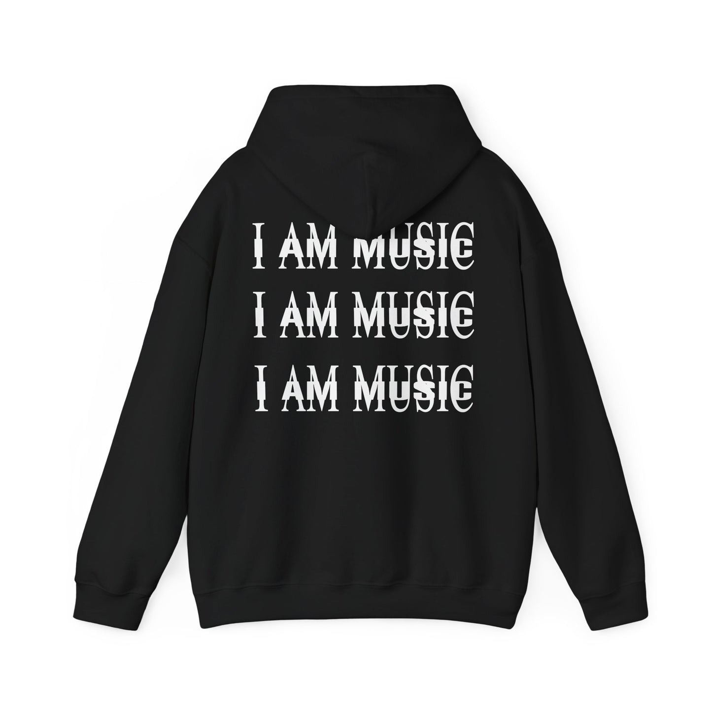 I AM MUSIC HOODIE BLACK