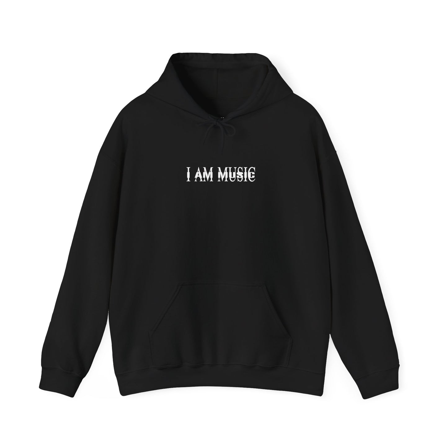 I AM MUSIC HOODIE BLACK